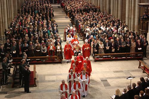 Mass at the Minster. Pic: Julian Conlin