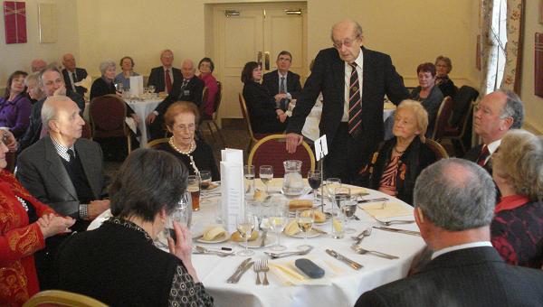 Lunch at Wetherby with Ken Hines. Pic:JamesHagerty