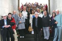 At the Menin Gate. pic: Bernard Swift
